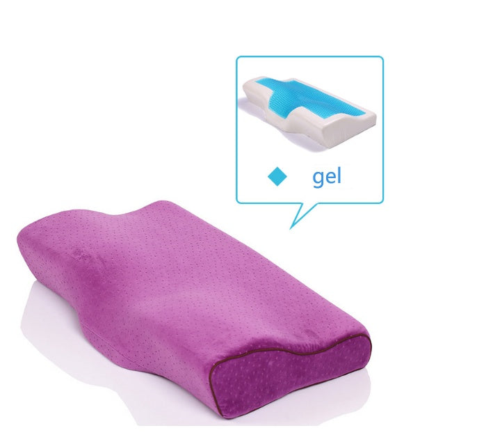 Premium Gel Memory Foam Pillow – Ergonomic Neck Support