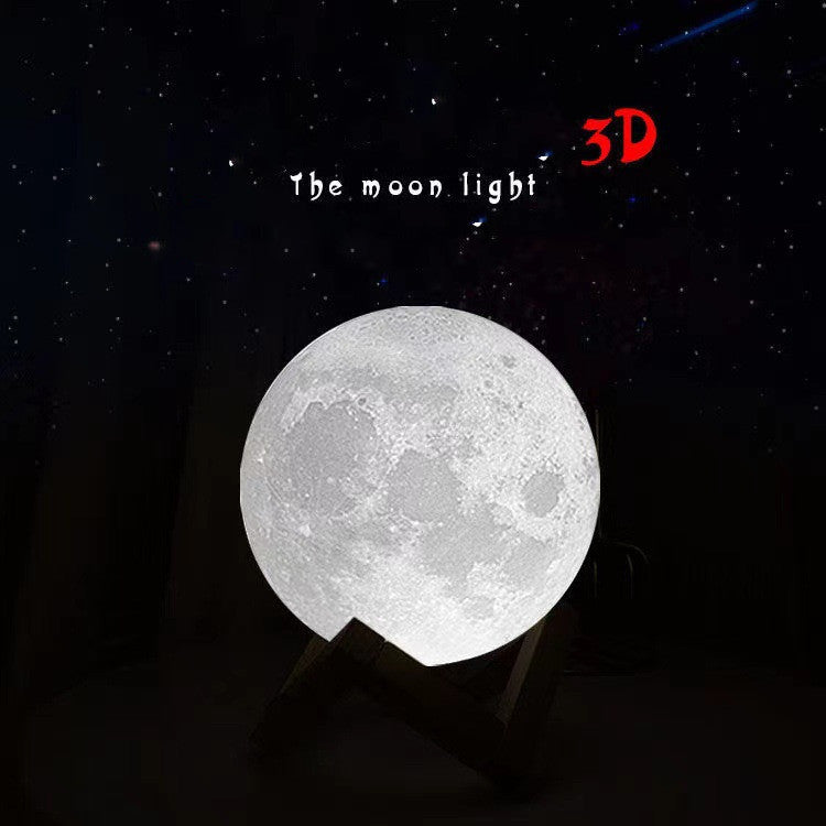 Dreamy 3D Moon Lamp – Night Light for Special Moments