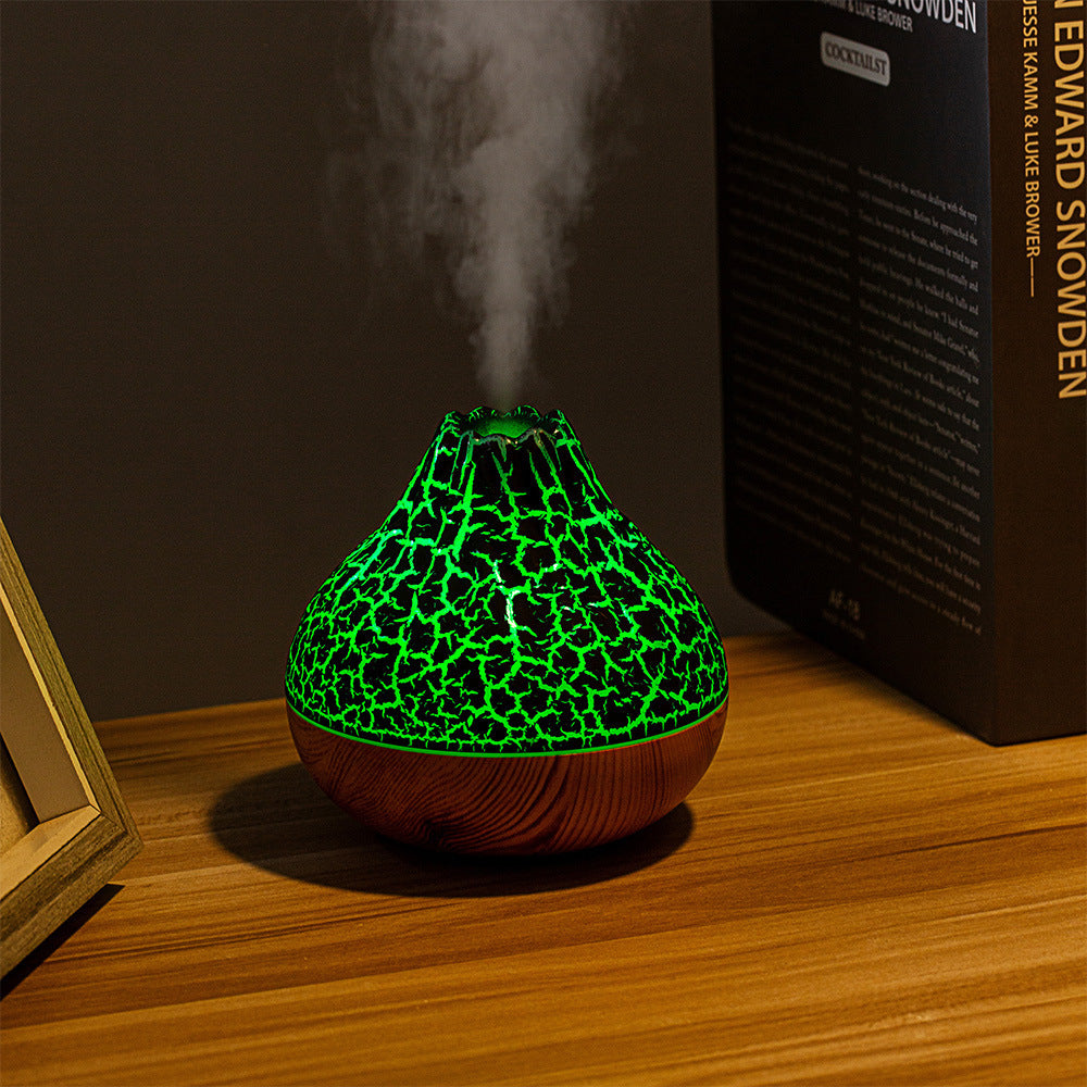 Volcano Aroma Diffuser – Silent Fog & Ambient Lighting
