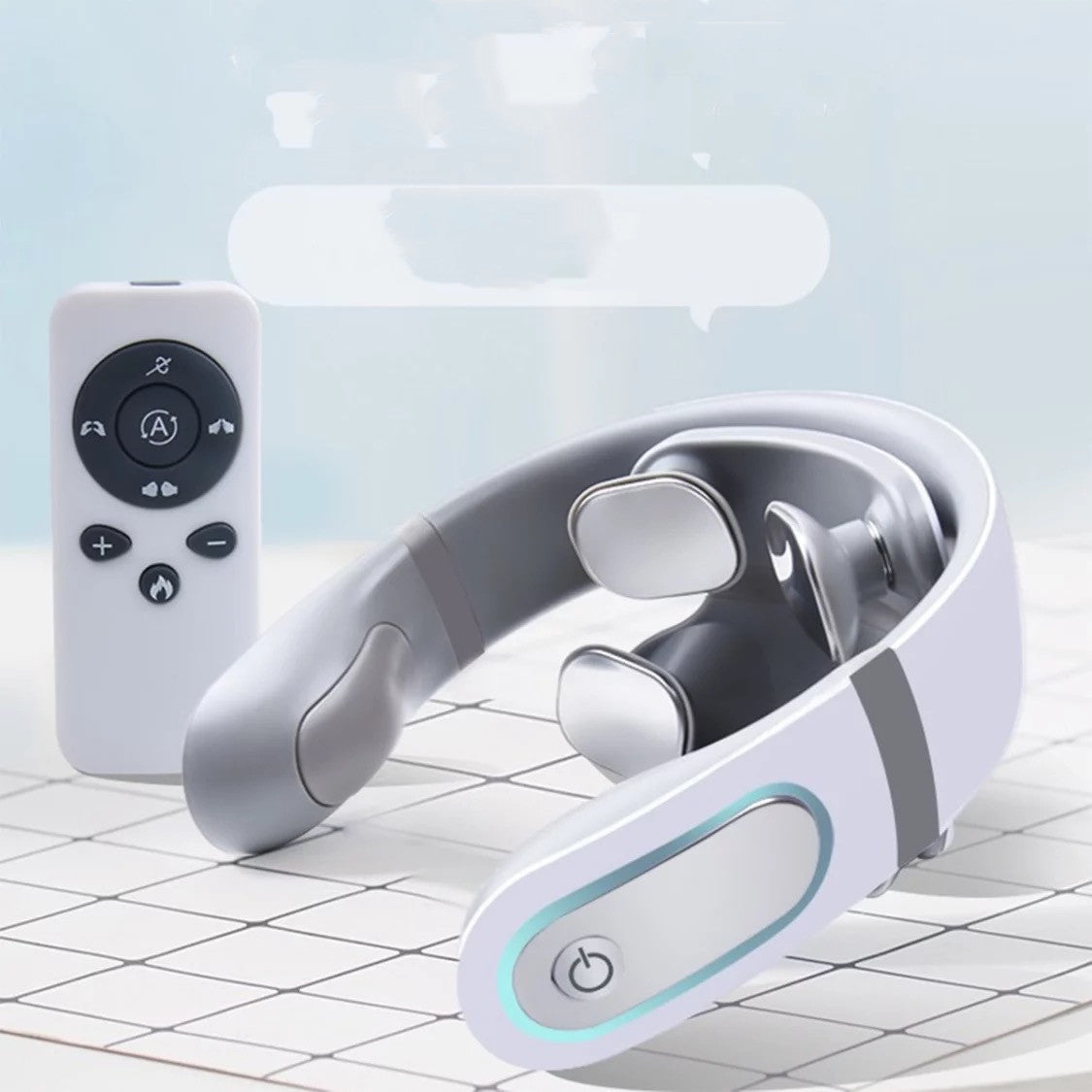 Ergonomic Neck & Shoulder Massager – At-Home Relaxation Device