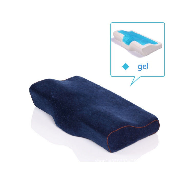 Premium Gel Memory Foam Pillow – Ergonomic Neck Support