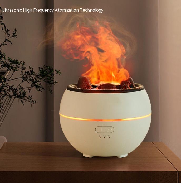 Flame Glow Diffuser – Relaxing Home Humidifier