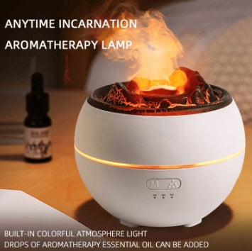 Flame Glow Diffuser – Relaxing Home Humidifier