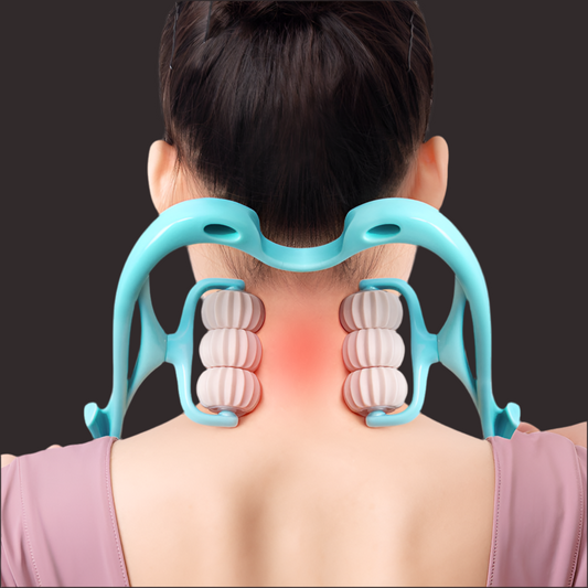 Comfort Neck & Shoulder Roller – Manual Massage Tool