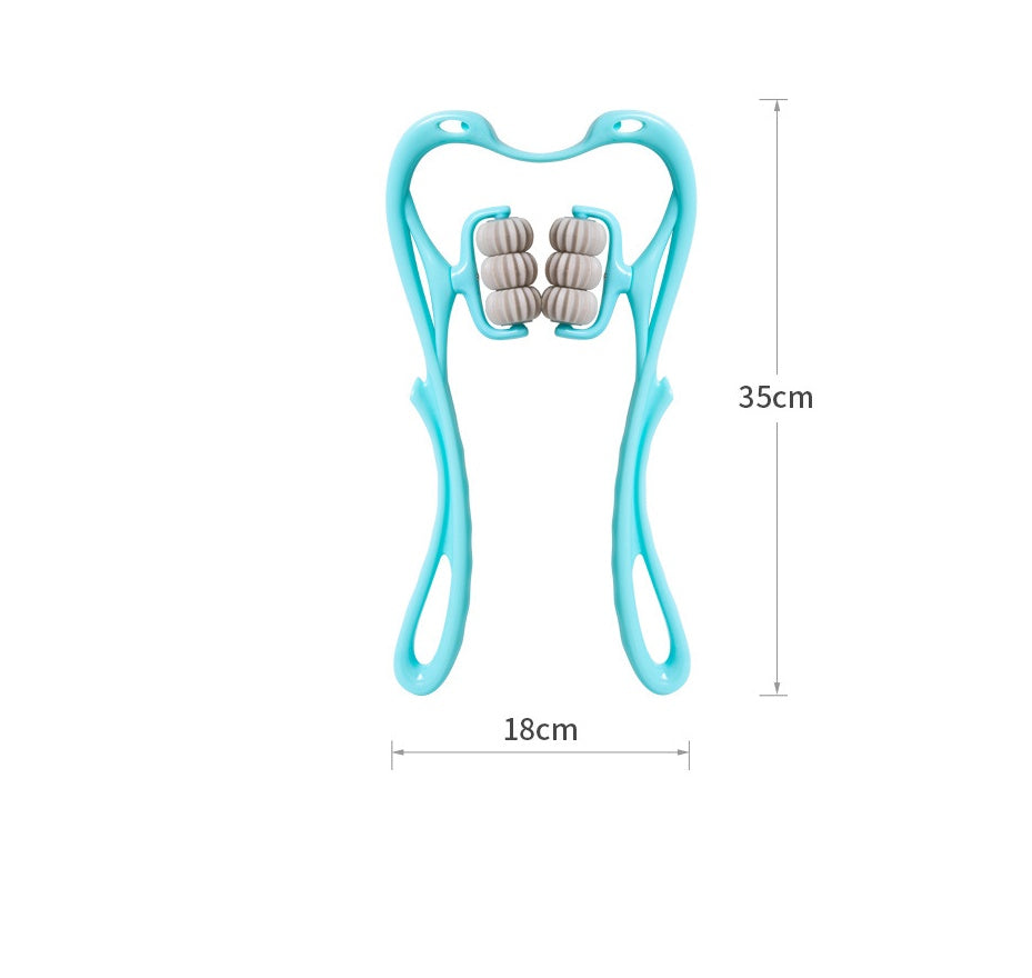 Comfort Neck & Shoulder Roller – Manual Massage Tool