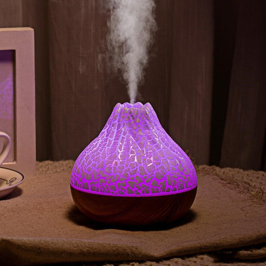 Volcano Aroma Diffuser – Silent Fog & Ambient Lighting
