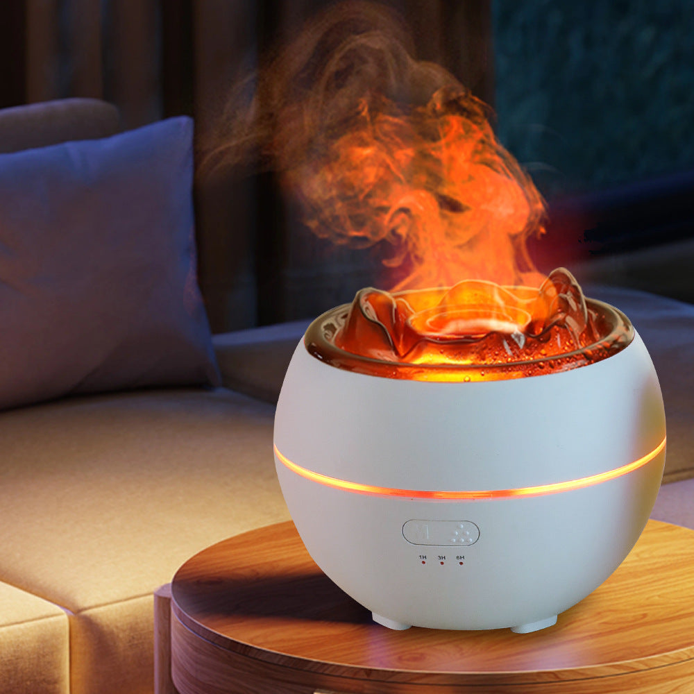Flame Glow Diffuser – Relaxing Home Humidifier