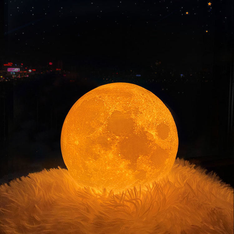 Dreamy 3D Moon Lamp – Night Light for Special Moments