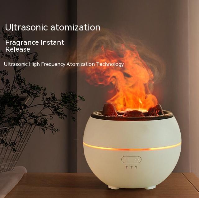 Flame Glow Diffuser – Relaxing Home Humidifier